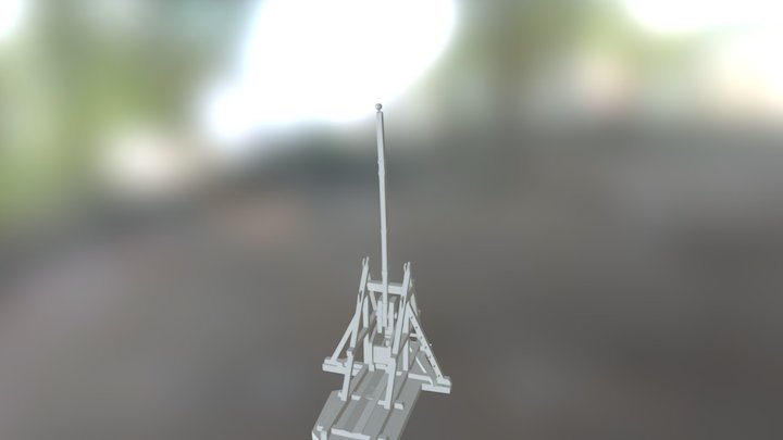 Siege Weapons 1 Treb 3D Model