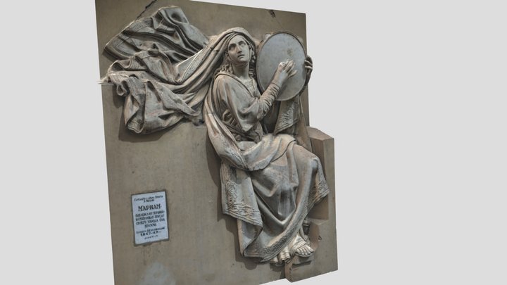 Bas-Relief “Miriam” 3D Model