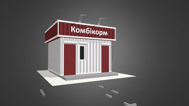 corn house 3D Model