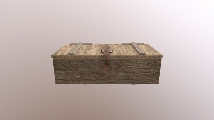 Ammo Crate 3D Model