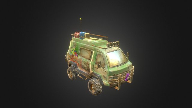 Caravan 3D Model