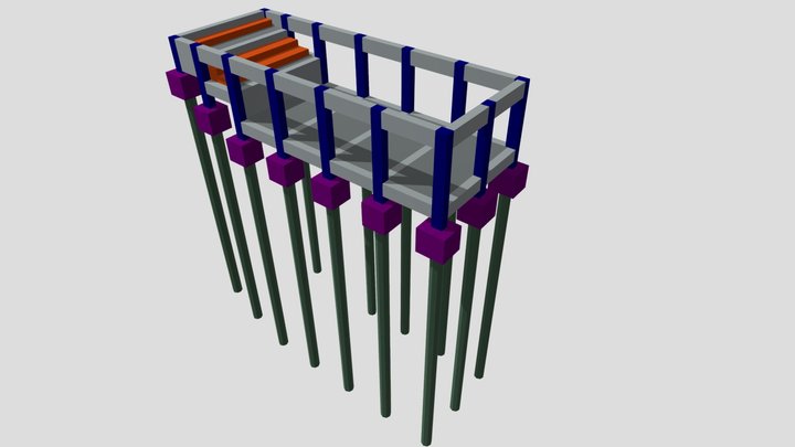 Piscina 3D 3D Model