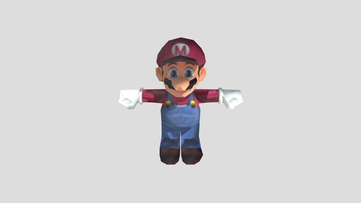 Mario 3D Model