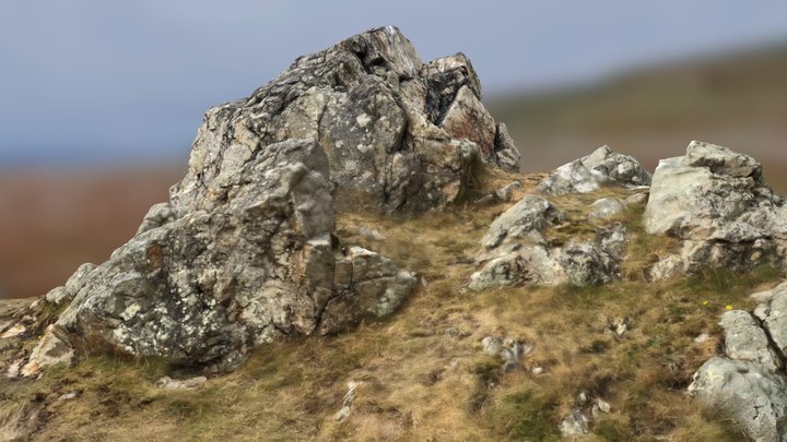 Deganwy Mound 3D Model