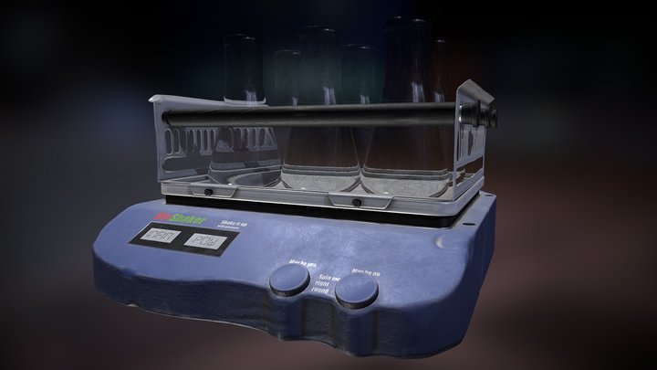 Laboratory shaker 3D Model