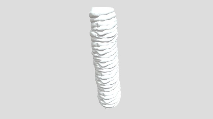 Stack of Deflated Blobs 3D Model