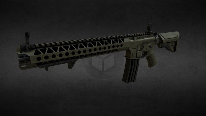 LVOA-C - Lowpoly 3D Model