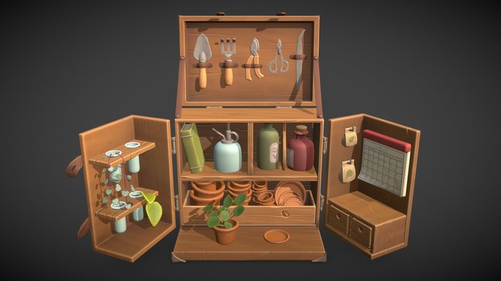 Potting Case_ Claire Deleage 3D Model