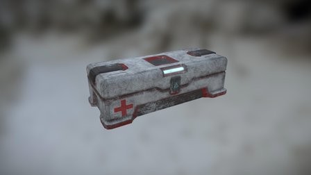 Scifi Crate 3D Model