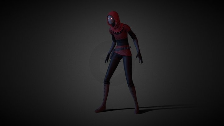 Runner 3D Model