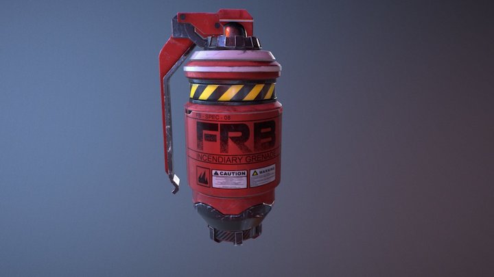 Incendiary Grenade - XCOM2 3D Model