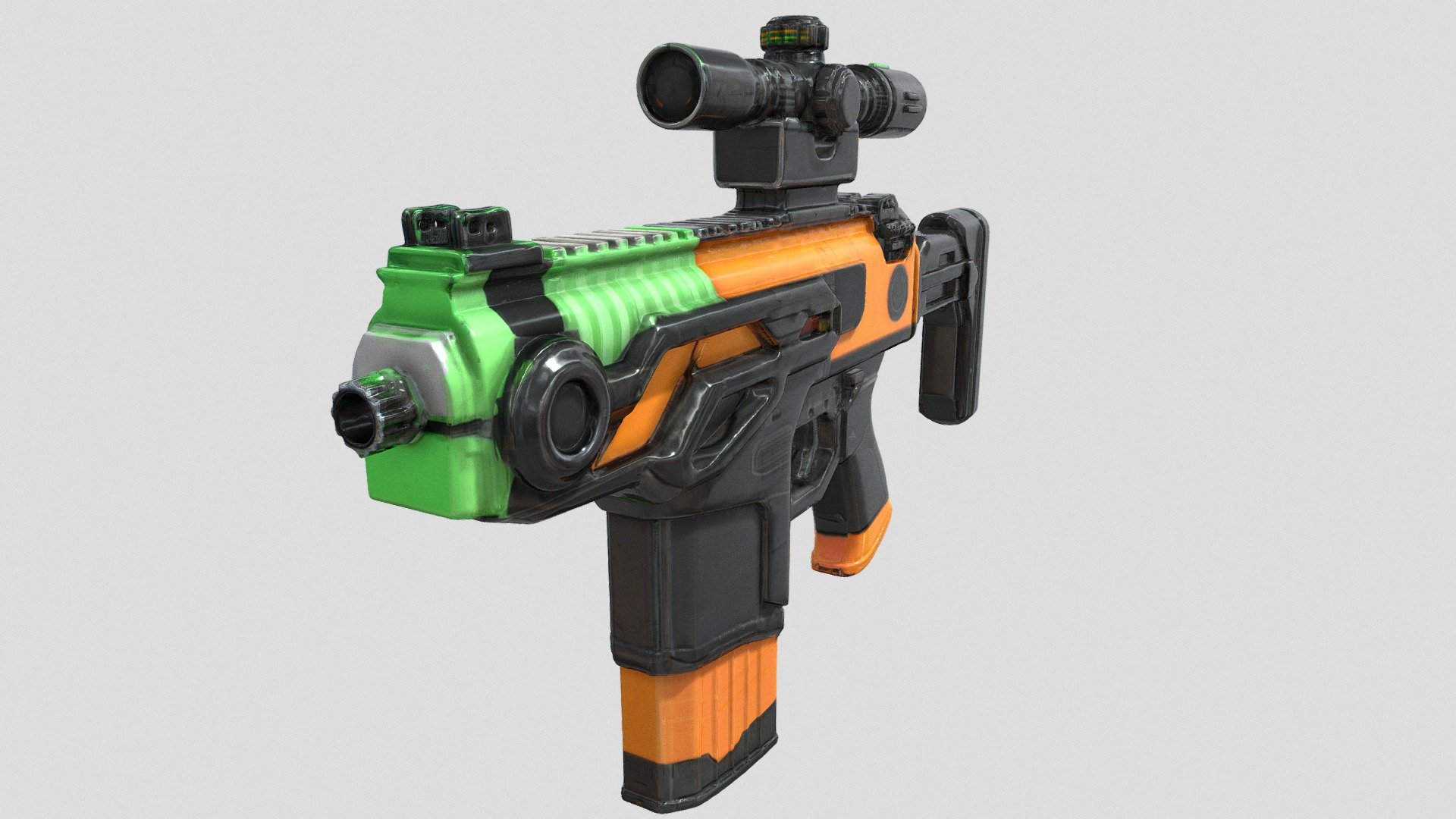 Pulse-Rifle_X_0ne - Download Free 3D model by -X-ScornGames (@XX-XX ...