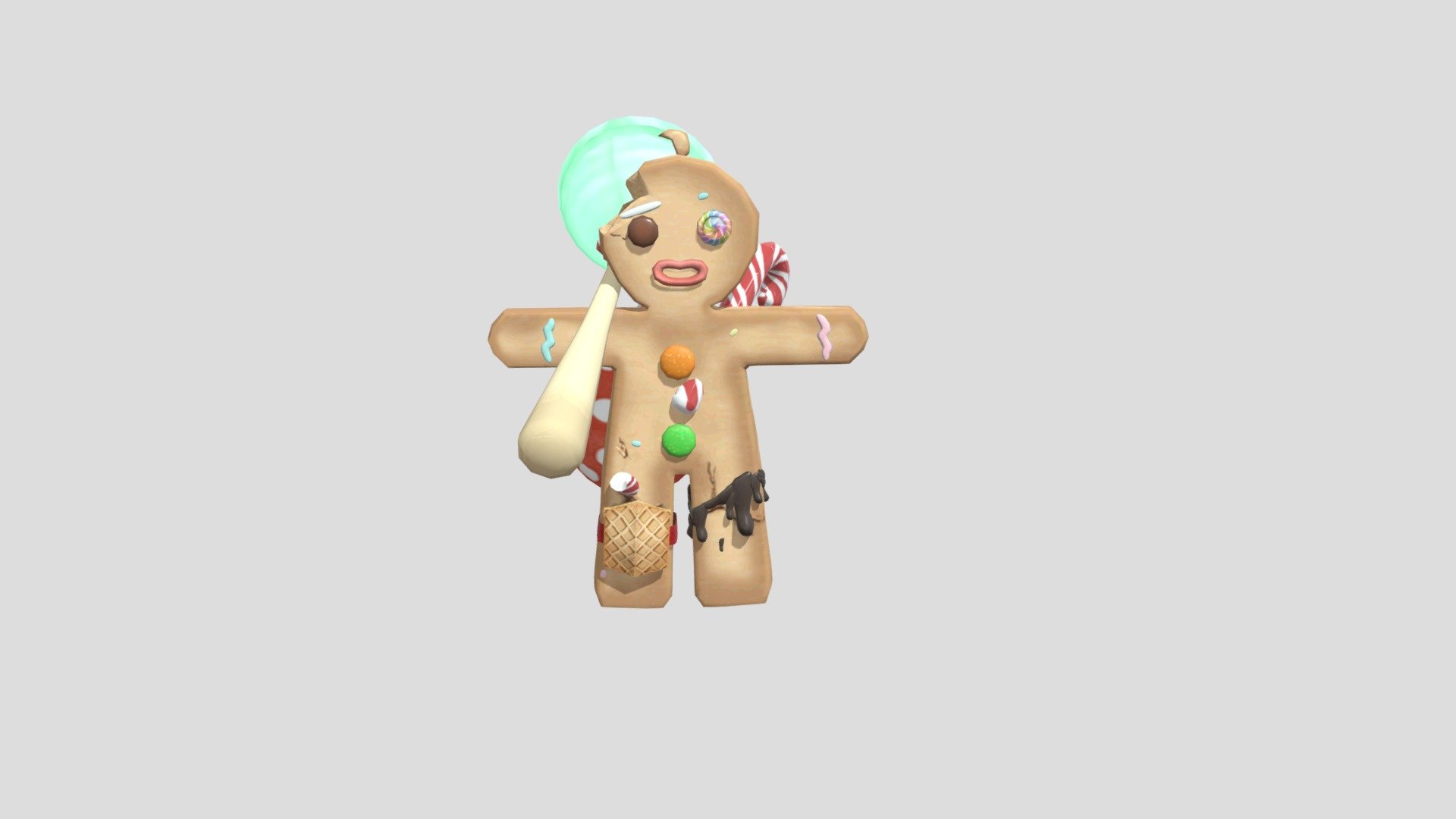 SP3Grp7_Protagonist_GingerbreadMan - 3D model by Joyce (@joycepang2512 ...