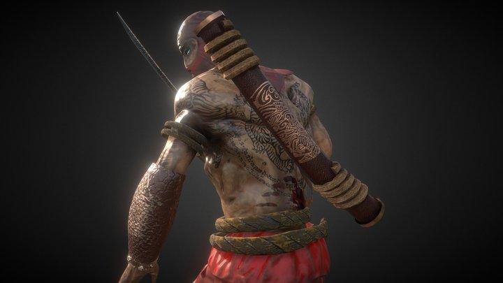 Sentinel Pirate 3D Model