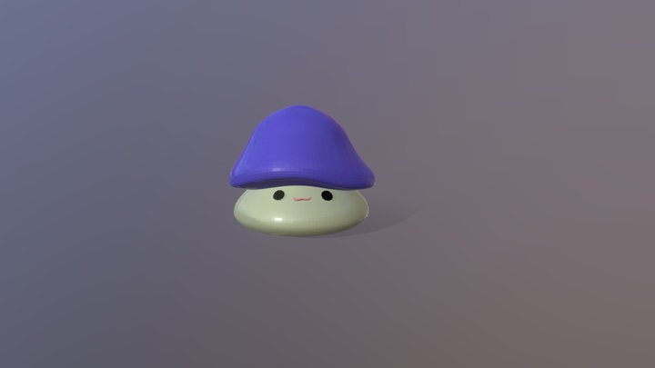 Mushroom Monster 3D Model