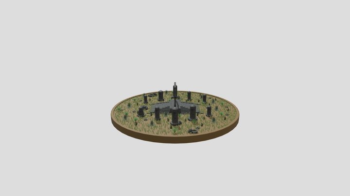 Diorama Stargate SG-1 3D Model