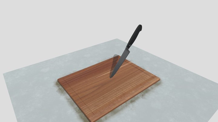 The knife 3D Model