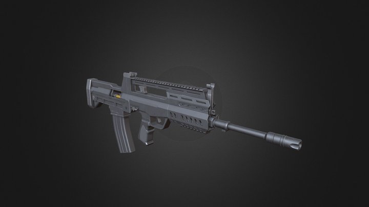 QBZ-97 3D Model