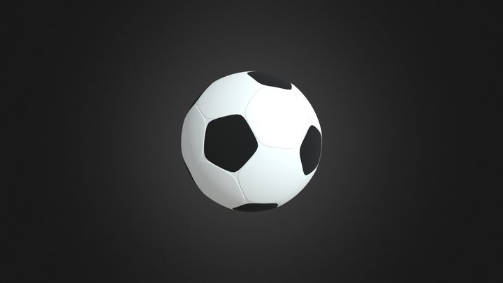 Soccer Ball 3D Model