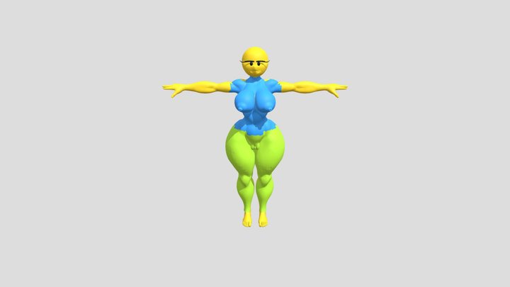 Km_noob_fem not mine btw 3D Model