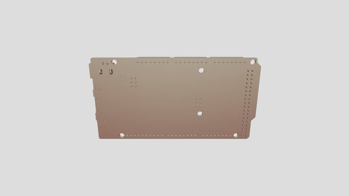Arduino Due 3D Model