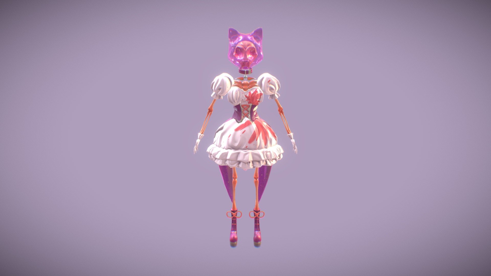 Undead Magical Catgirl