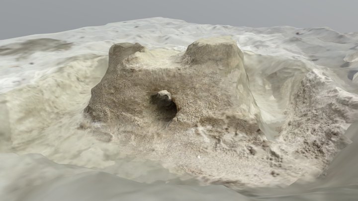 sand castle 3D Model