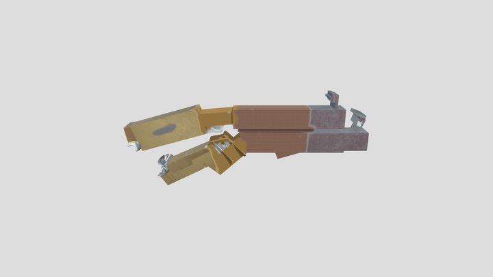 Dual shotgun 3D Model