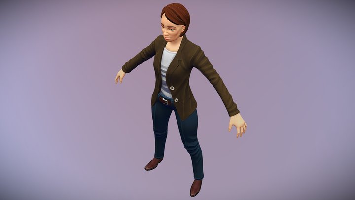 Fair Play: Shania 3D Model