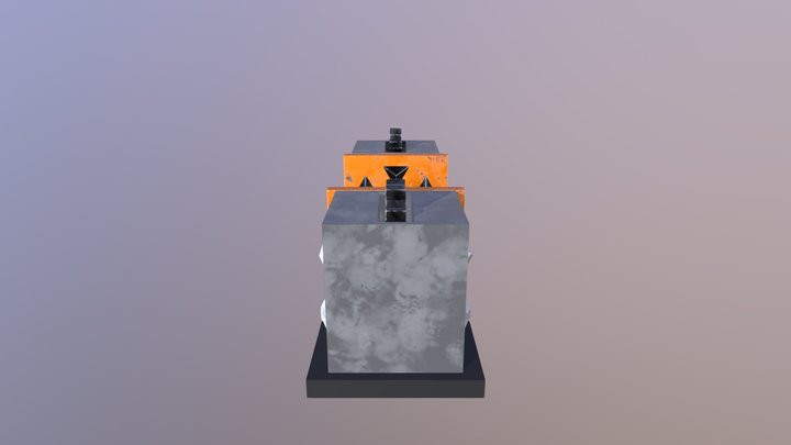 Game Asset Death Press 3D Model