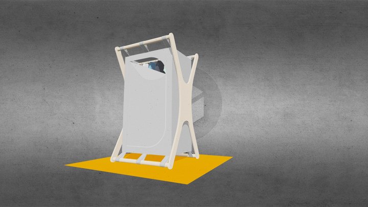 GUARDAROPA TEXTIL Y MULTILAMINADO 3D Model