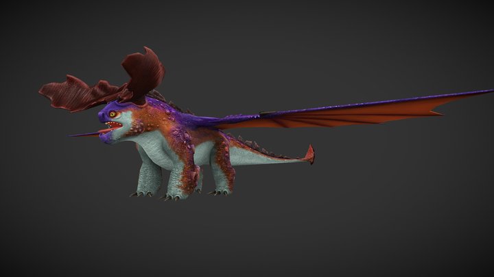 Dragon1 3D Model