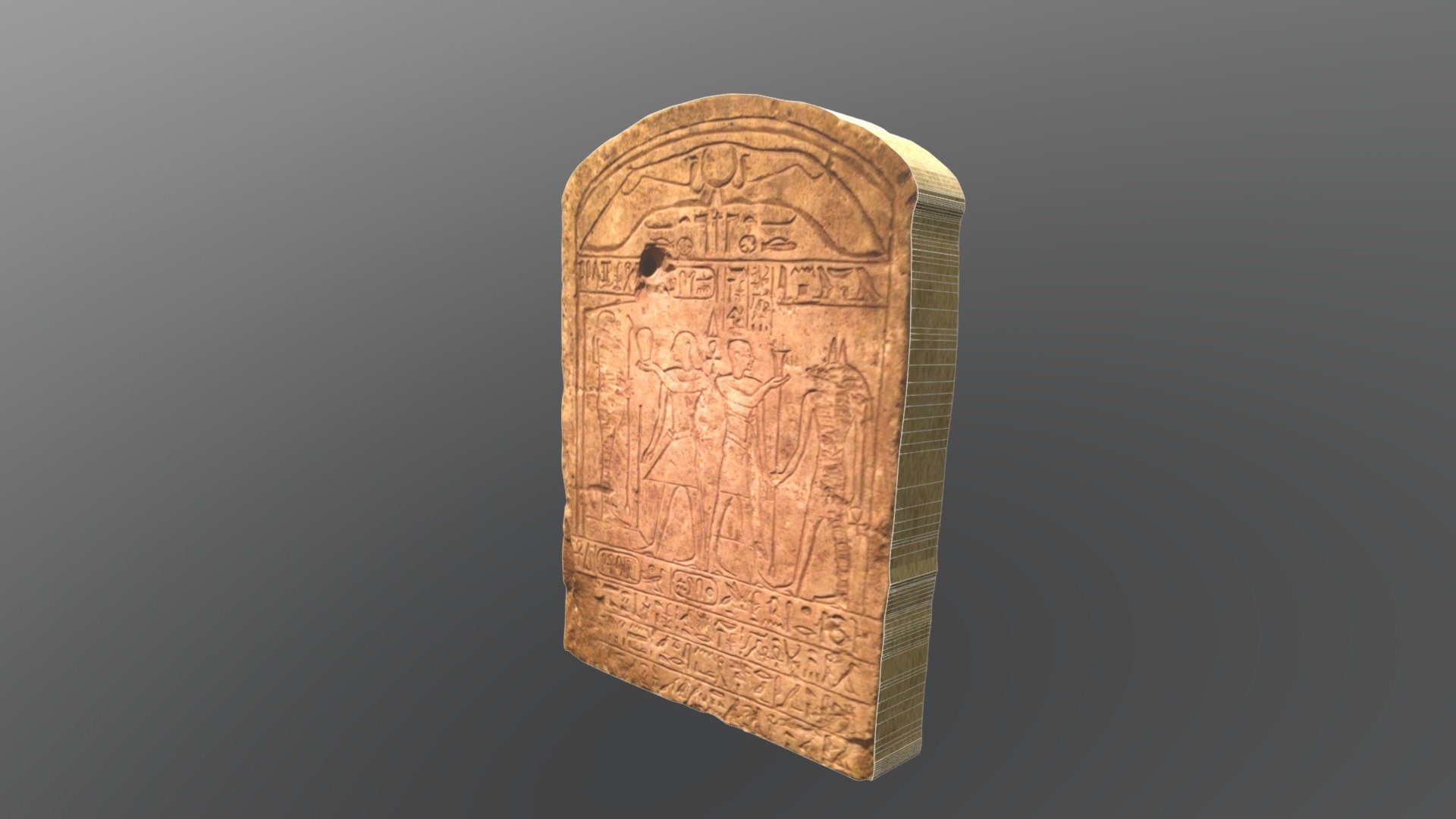 14 Stela of Pharaoh Seheqenre Sankhptahi
