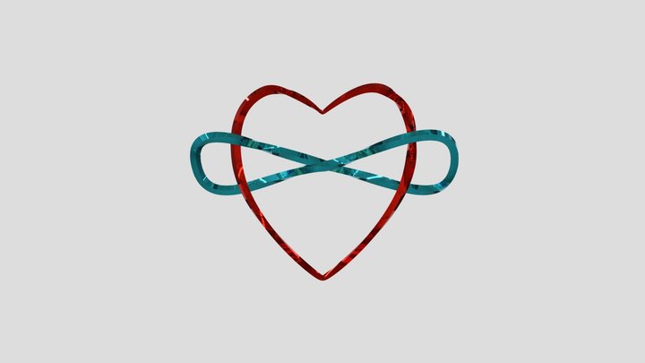 polyamory symbol 3D Model
