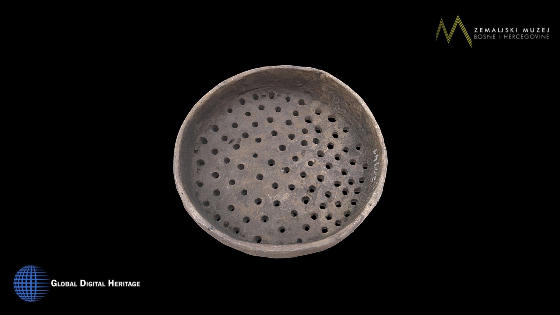 NMB&H, Bronze Age pottery - strainer