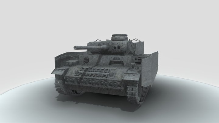 Pz III M 3D Model