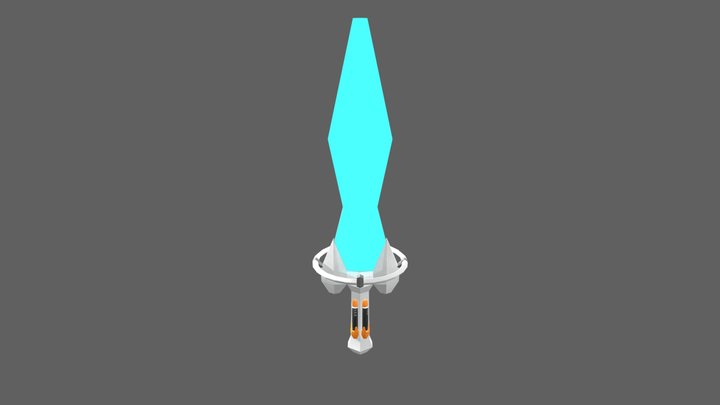Swordtember2023 Day 2 : Holographic. 3D Model