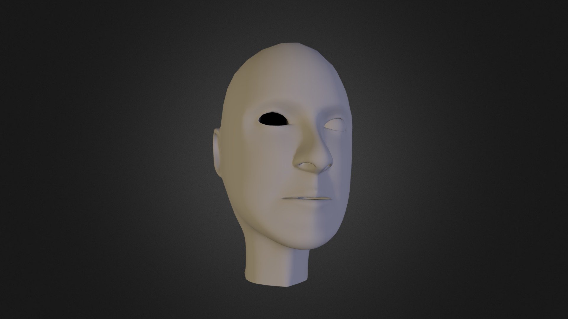 face basemesh - 3D model by Isomery [89670a7] - Sketchfab