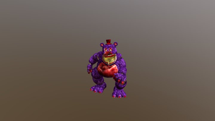 Bloodless Freddy Unofficial Model – Free 3D Model STL