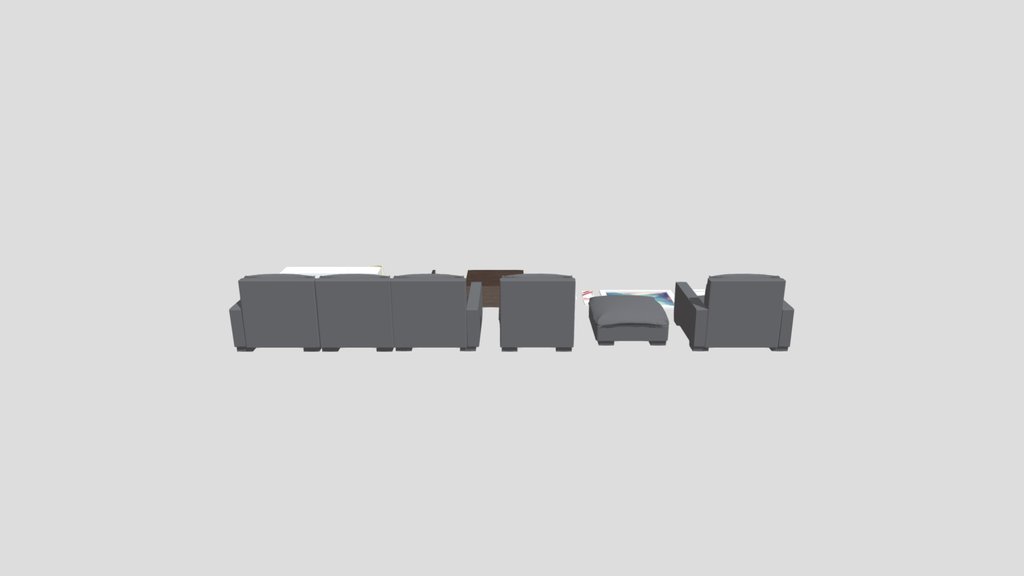 Modern Modular Living Room Furniture Pack