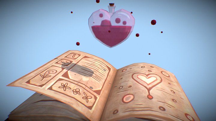 Love Potion 3D Model