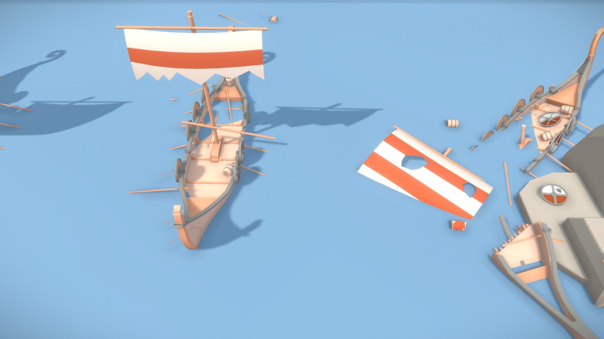 [XYZ] [Damage] Stylized Viking Ship [Draft]