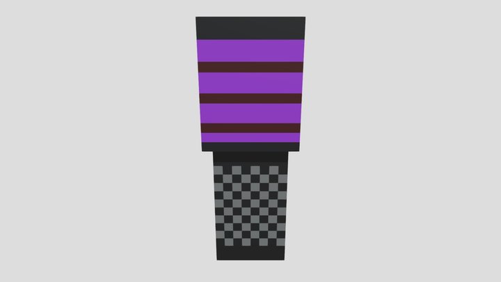 Purple Scene 3D Model
