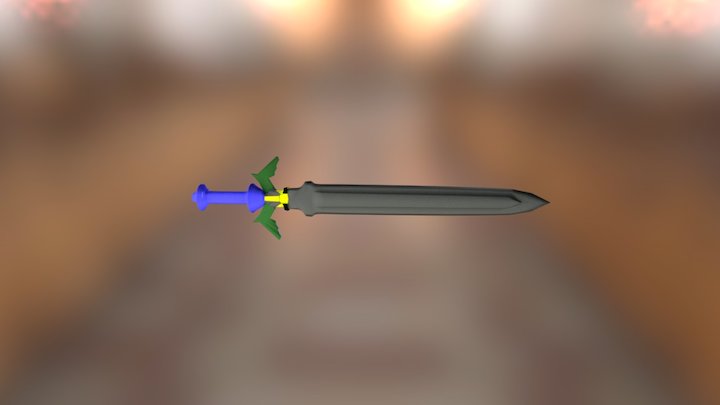 Master Sword 3D Model