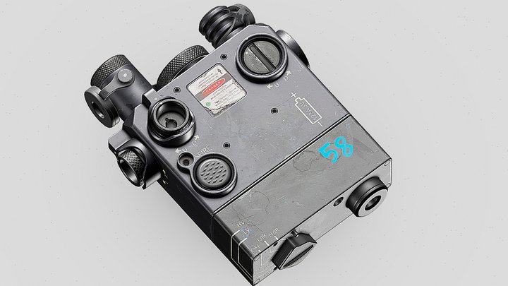 Dbal I2 laser sight 3D Model