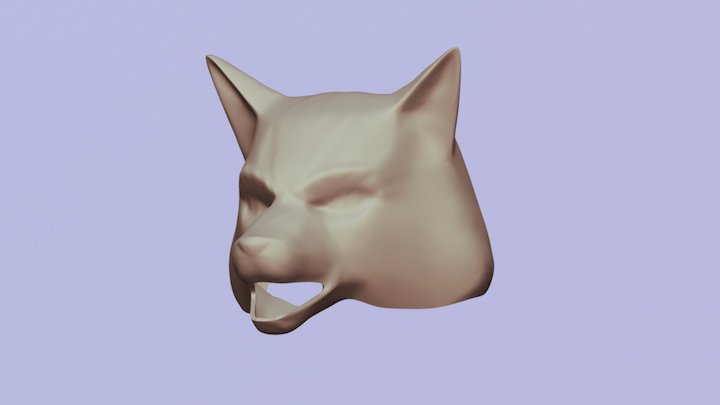 Sajin Komamura Division Captain 7 Head 3D Model