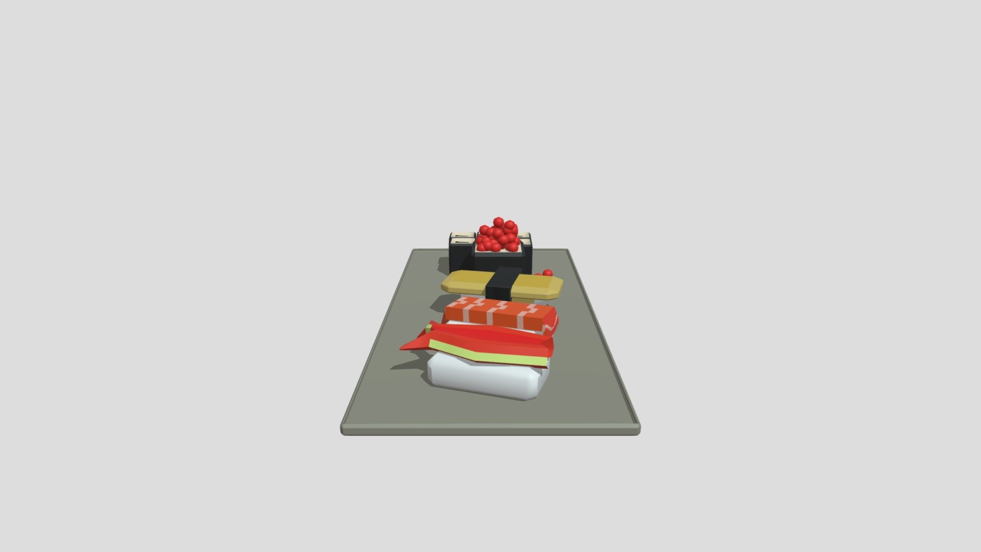 01 Stylized Sushi