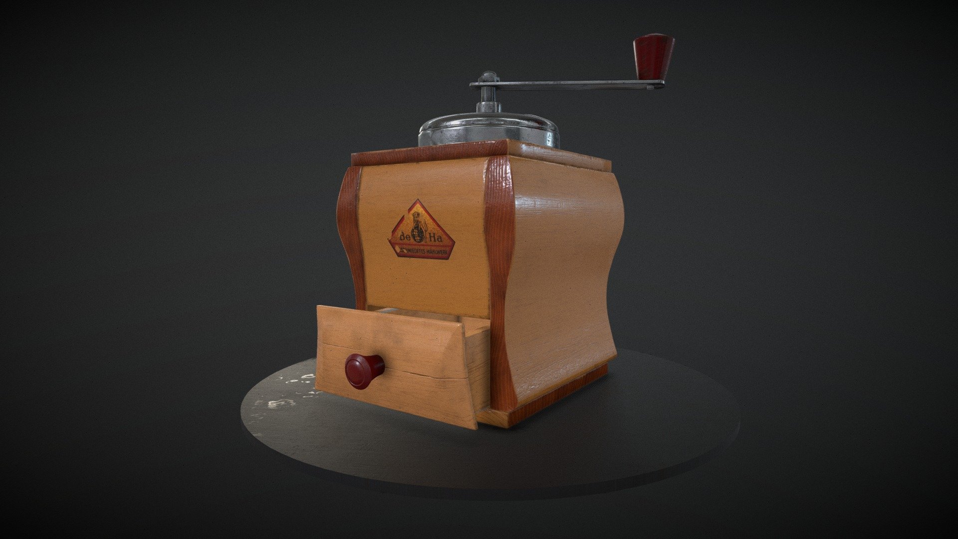 Coffee Grinder - 3D model by SD (@stefano_salvatore) [896d88b] - Sketchfab