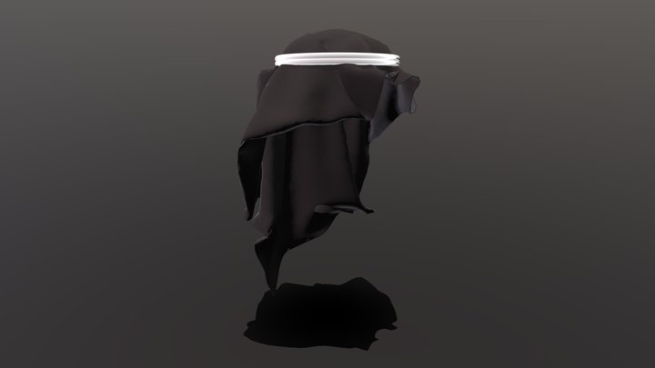 arab hat free 3D Model
