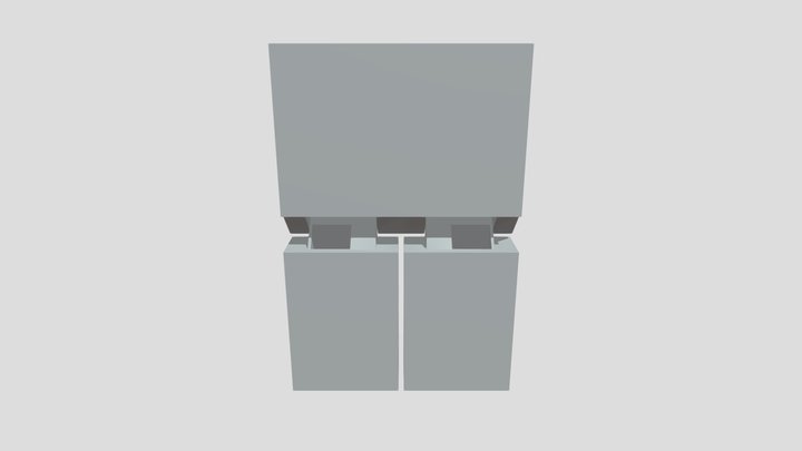 W Medicine Case For MESH 3D Model